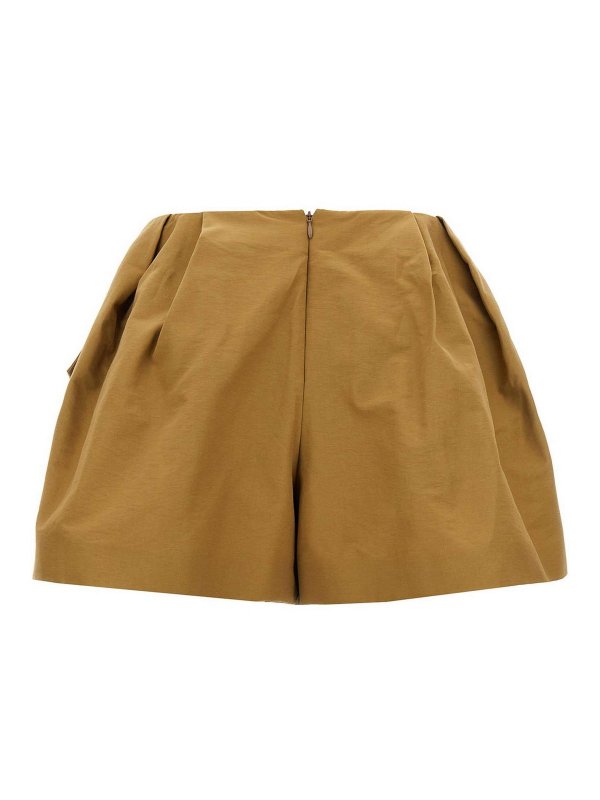 Sacai: Kurze Kleider online - Kurzes Kleid - Beige