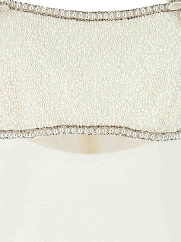 ショートドレス - 白 shop online: Self Portrait