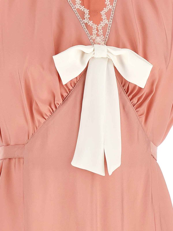 膝丈ドレス - ヌードカラー shop online: SLEEPER