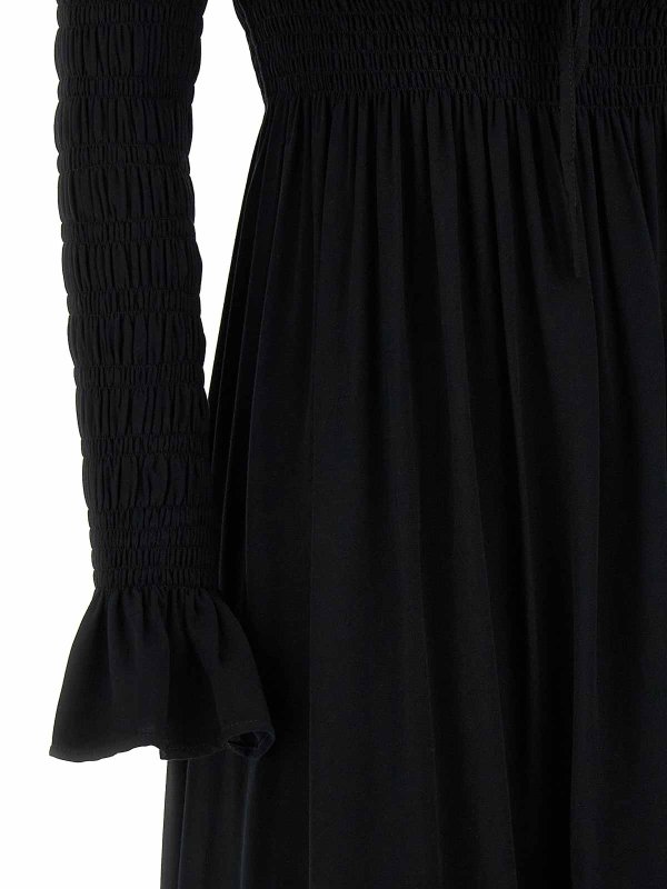 膝丈ドレス - 黒 shop online: SLEEPER