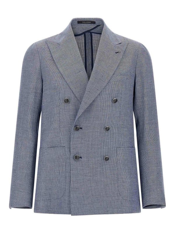 TAGLIATORE: Blazer - Blazer - Azul
