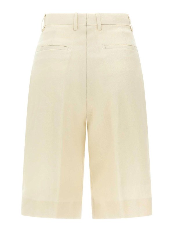 TAGLIATORE: pantaloni shorts online - Shorts di bermuda di lino