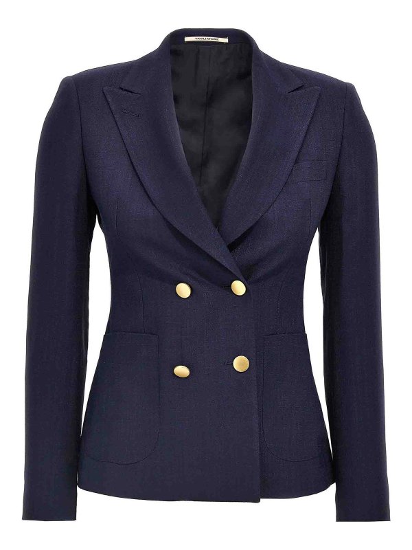 TAGLIATORE: ブレザー - ブレザー - ブルー