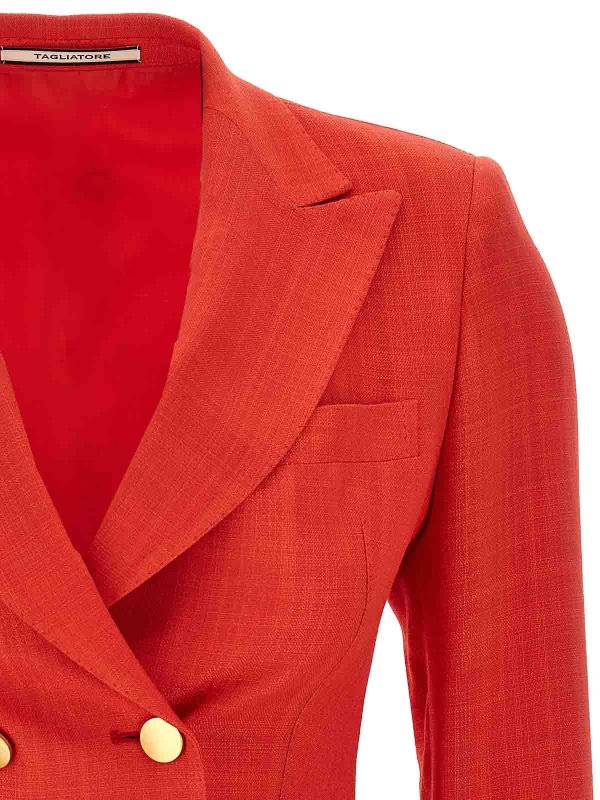 The Best Shops TAGLIATORE: blazers - Coral Blazer