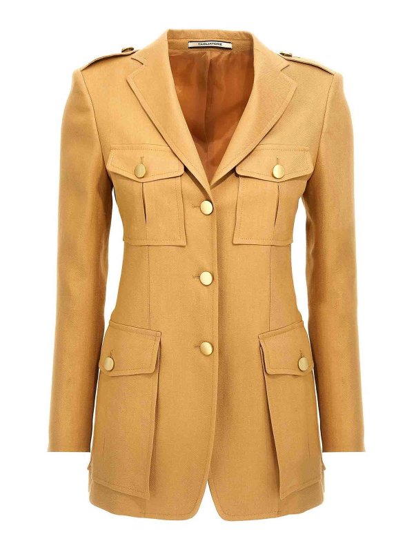 TAGLIATORE: ブレザー - ブレザー - ベージュ