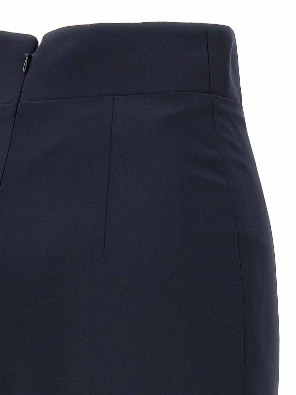 Jupe Midi - Bleu shop online: TAGLIATORE