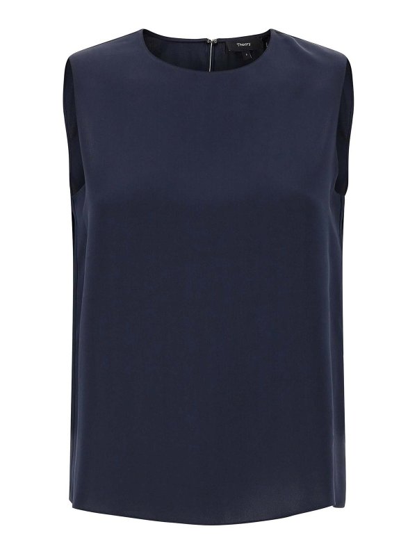 Theory: Tops & Débardeurs - Top - Bleu