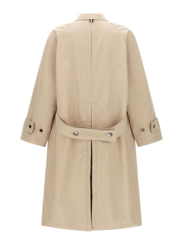 THOM BROWNE: ショートコート online - ショートコート - ベージュ