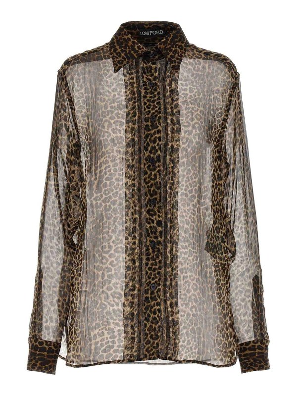 TOM FORD: shirts - Animal Shirt