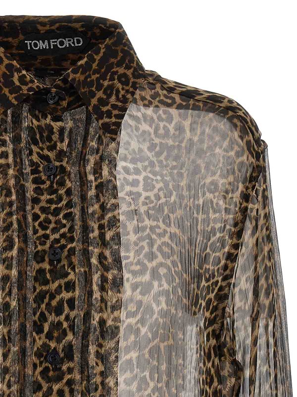 The Best Shops TOM FORD: shirts - Animal Shirt