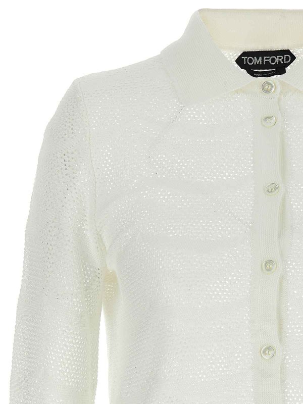 The Best Shops TOM FORD: cardigans - Openwork Cardigan