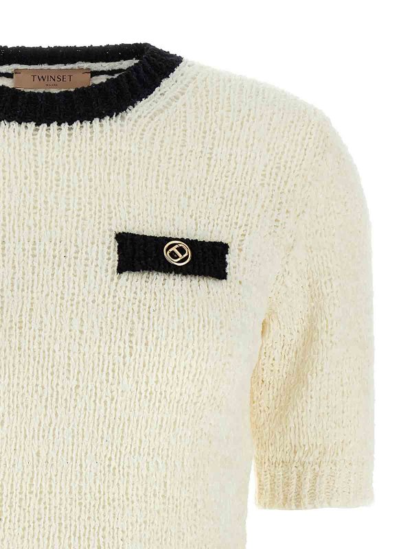 The Best Shops TWINSET: クルーネック - クルーネック - Oval T