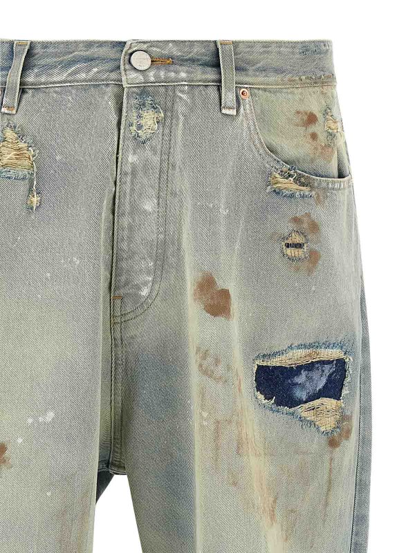 The Best Shops VETEMENTS: ブーツカットジーンズ - ブーツカットジーンズ - ライトブルー