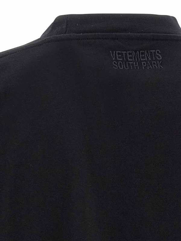 Tシャツ - 黒 shop online: VETEMENTS