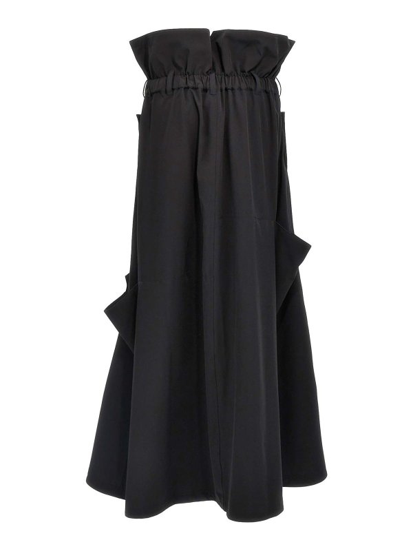 Y-3: Jupes midi et au genou online - Jupe Midi - Noir