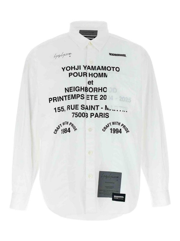 YOHJI YAMAMOTO: シャツ - シャツ - 白