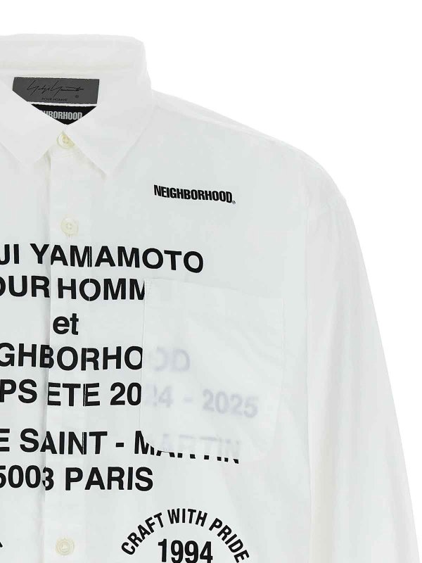 The Best Shops YOHJI YAMAMOTO: シャツ - シャツ - 白