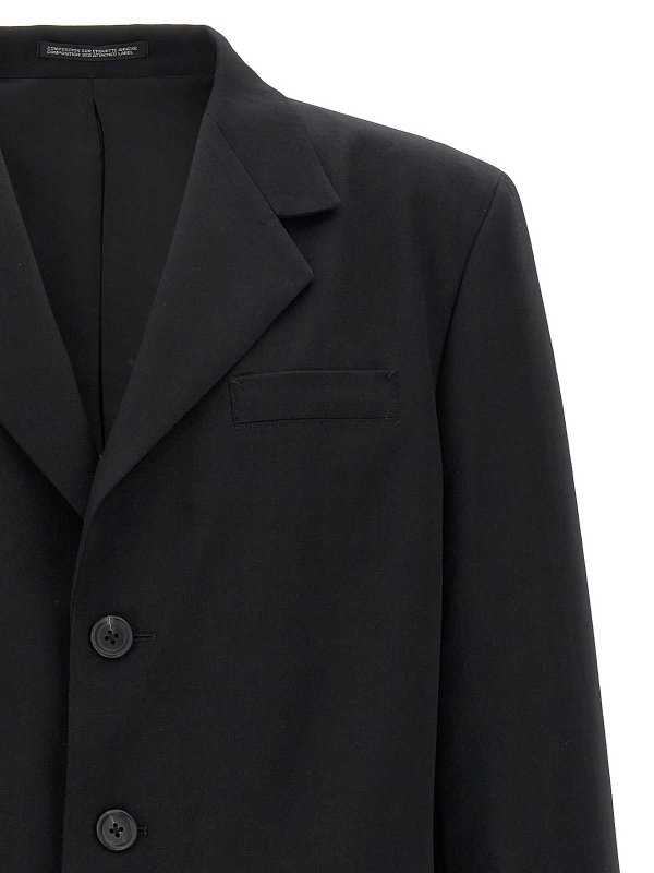 The Best Shops YOHJI YAMAMOTO: blazers - Back Opening Blazer