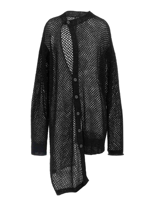 YOHJI YAMAMOTO: カーディガン - カーディガン - 黒