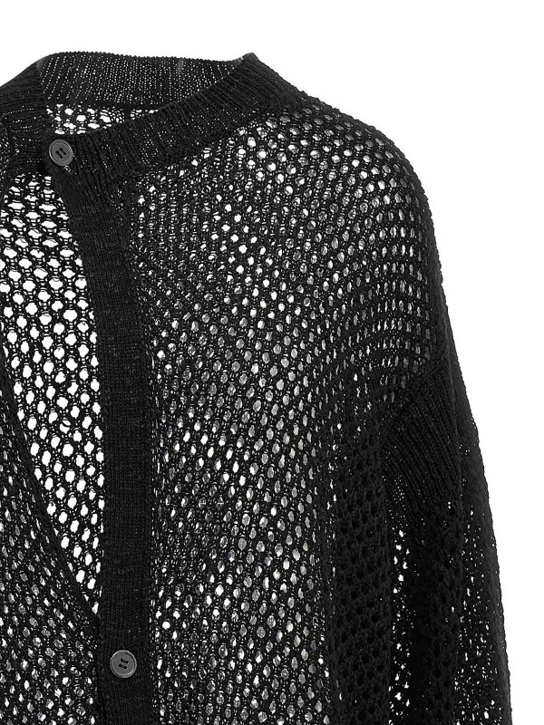The Best Shops YOHJI YAMAMOTO: カーディガン - カーディガン - 黒