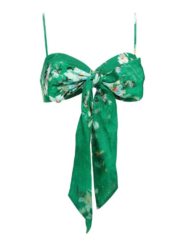 ZIMMERMANN: Tops & Débardeurs - Top - Vert