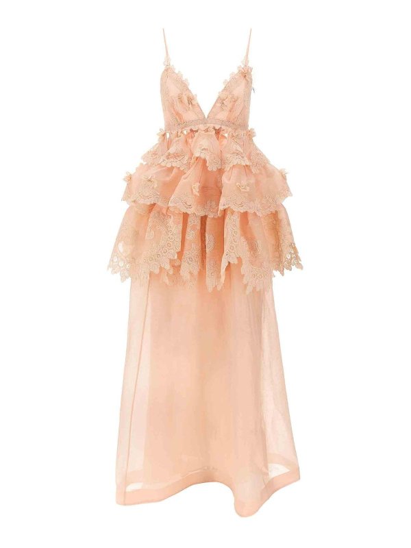 ZIMMERMANN: マキシドレス - マキシドレス - ヌードカラー