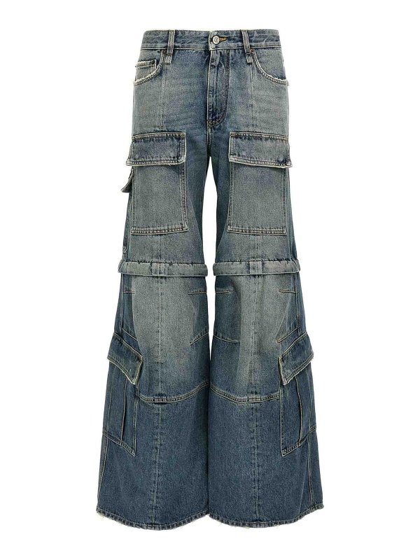 BALENCIAGA: ブーツカットジーンズ - ブーツカットジーンズ - ブルー