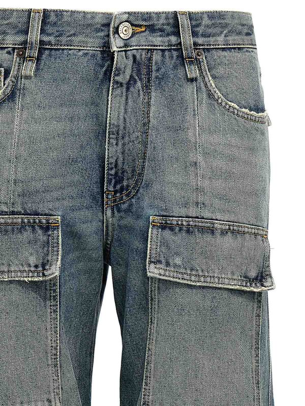 The Best Shops BALENCIAGA: ブーツカットジーンズ - ブーツカットジーンズ - ブルー