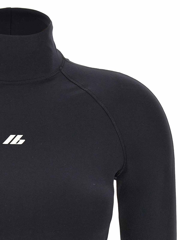 The Best Shops BALENCIAGA: Tops & Tank tops - Reflective top logo