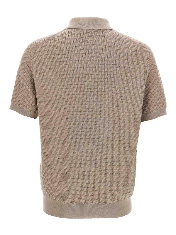 BRIONI: ポロシャツ online - ポロシャツ - ベージュ