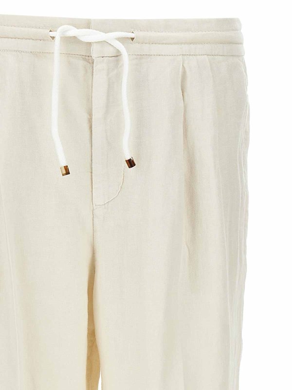 The Best Shops BRUNELLO CUCINELLI: カジュアルトラウザー - カジュアルパンツ - 白