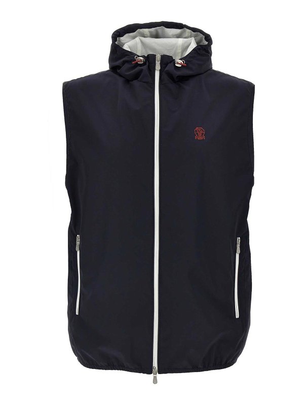 BRUNELLO CUCINELLI: ベスト - ベスト - ブルー