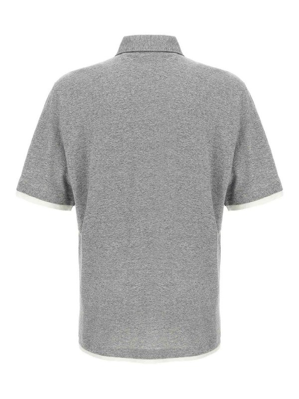 BRUNELLO CUCINELLI: ポロシャツ online - ポロシャツ - グレー