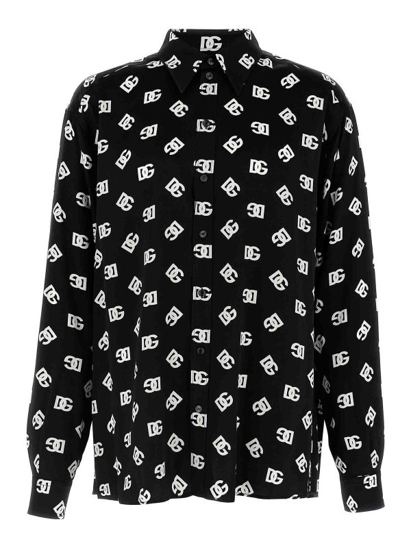 Tシャツ・カットソー Dolce & Gabbana SS24 Satin logo shirt (G5IT7TIS1O7 HNVAA) Dolce & Gabbana boy's cotton T-shirt with printed logo
