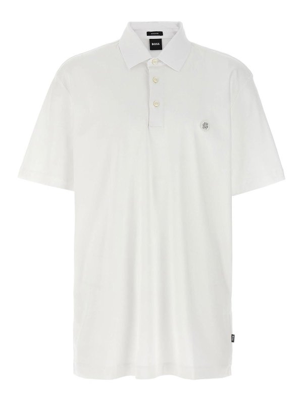 Hugo Boss: Poloshirts - Poloshirt - Weiß