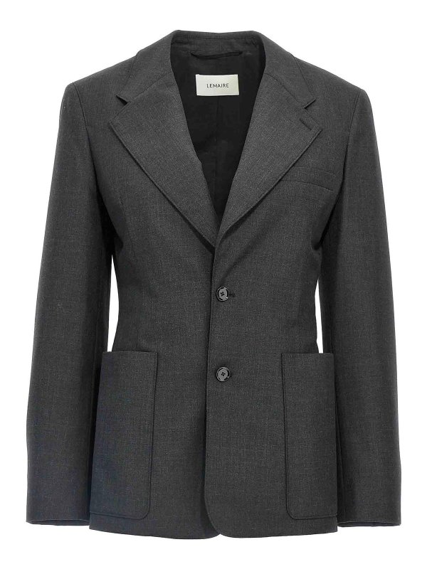 LEMAIRE: ブレザー - ブレザー - グレー