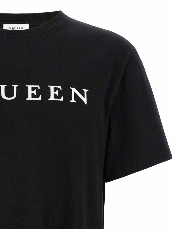 The Best Shops ALEXANDER MCQUEEN: t-shirt - T-shirt affollata