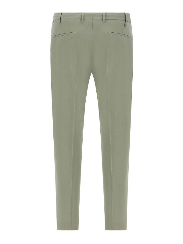 PT TORINO: Pantalons casual online - Pantalons Décontractés - Vert