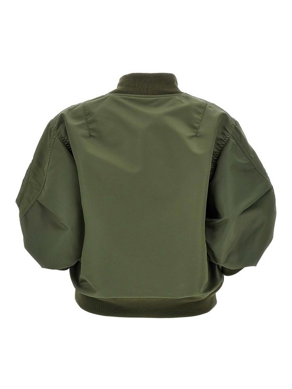 Sacai: Blazer online - Blazer - Grün