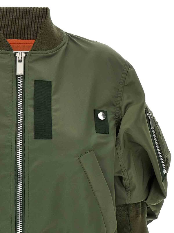 The Best Shops Sacai: Blazer - Blazer - Grün