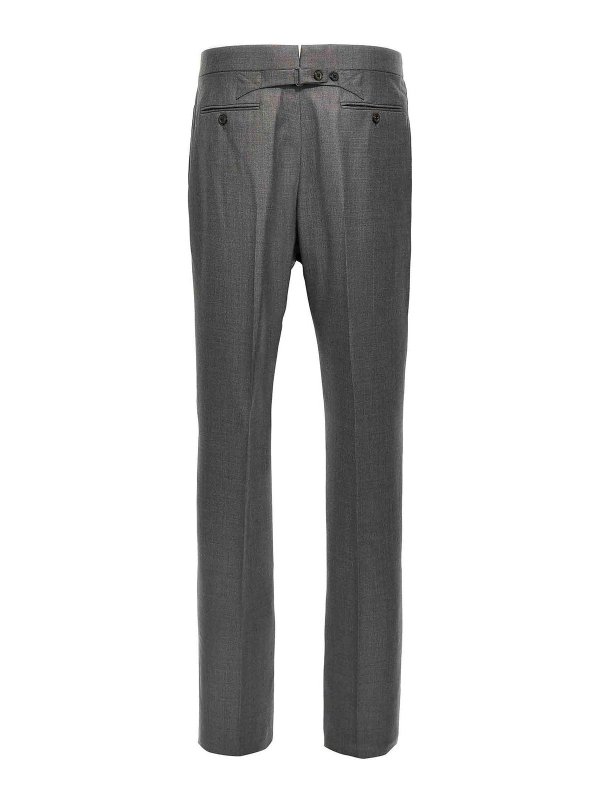 THOM BROWNE: casual trousers online - Strap Pants
