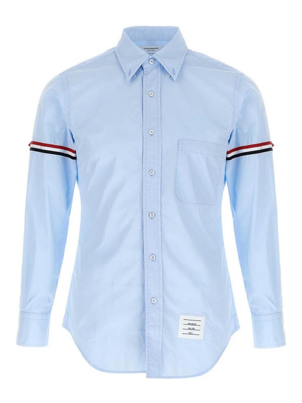 THOM BROWNE: Hemden - Hemd - Hellblau