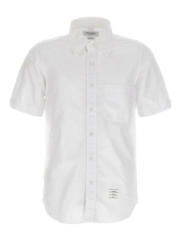 THOM BROWNE: shirts - Button Down Shirt