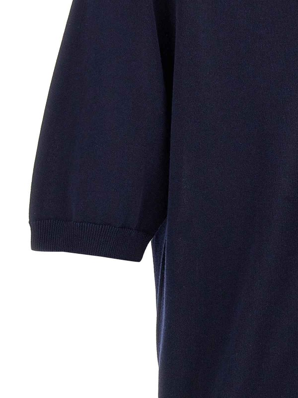 ポロシャツ - ブルー shop online: ZANONE