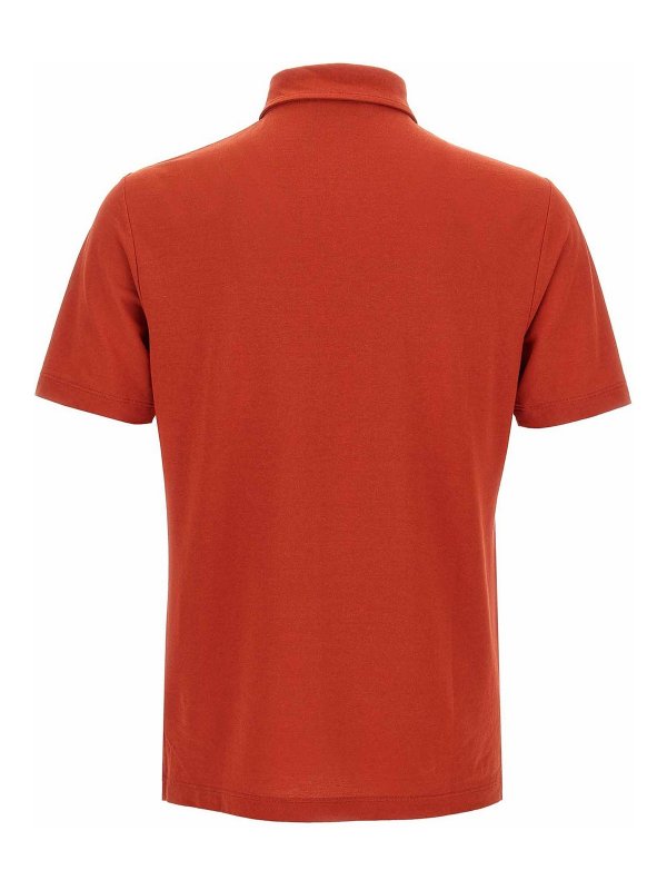 ZANONE: Poloshirts online - Poloshirt - Orange