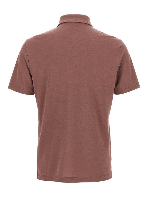 ZANONE: ポロシャツ online - ポロシャツ - ブラウン