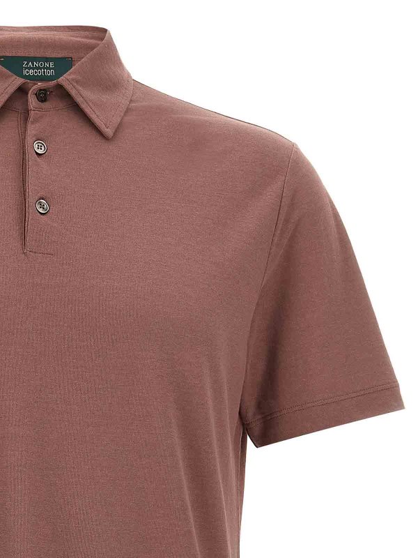The Best Shops ZANONE: ポロシャツ - ポロシャツ - ブラウン