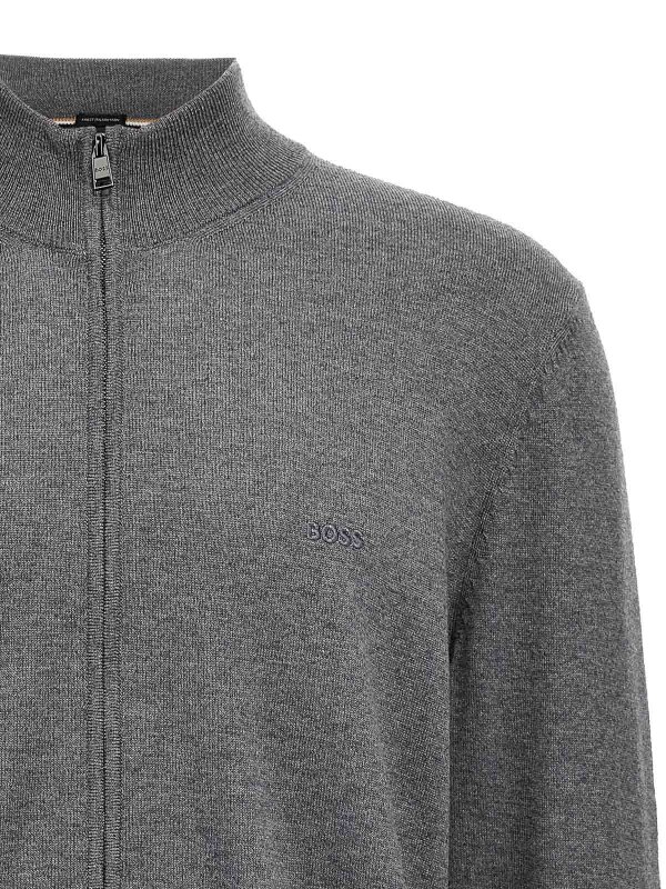 The Best Shops Hugo Boss: カーディガン - カーディガン - グレー