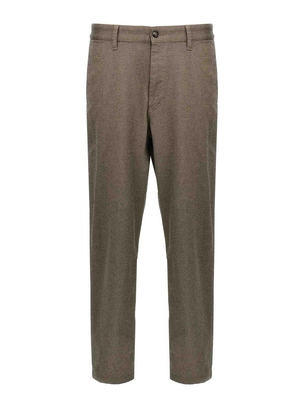 Hugo Boss: カジュアルトラウザー - カジュアルパンツ - ブラウン