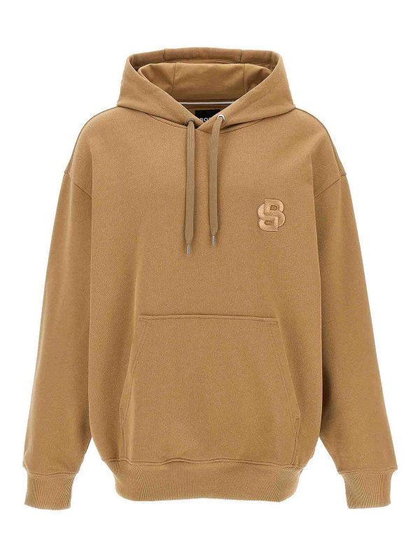 Hugo Boss: スウェット＆セーター - スウェットシャツ/セーター - ベージュ